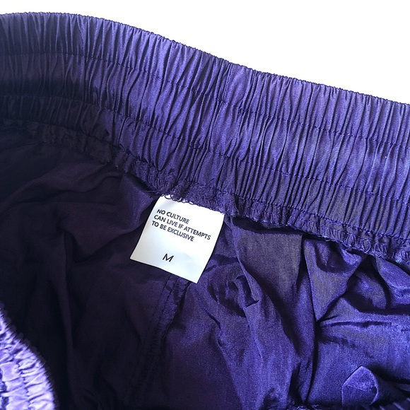 Intl Collection reflective purple joggers - Picture 3 of 3